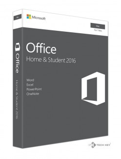 Phần mềm Office Mac Home Student 2016 English APAC EM Medialess P2 (GZA-00980)