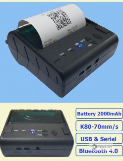 MÁY IN BILL KHÔNG DÂY MINI PRINTER POS-8003DD