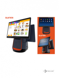 MÁY POS BÁN HÀNG SUNMI T2 (2 màn hình)